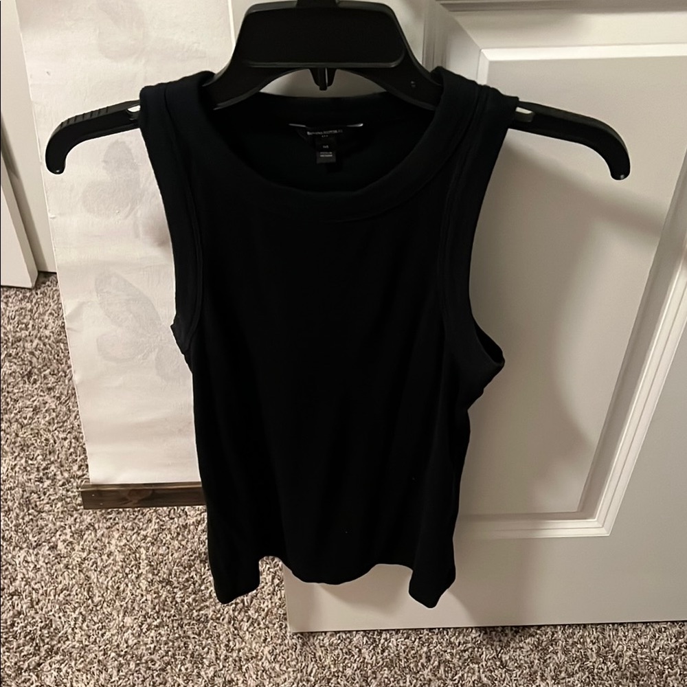 Banana Republic Black Sleeveless Tank Top